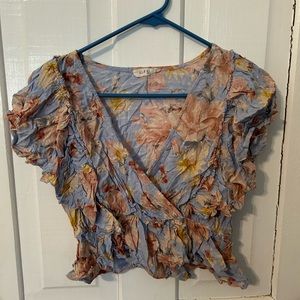 Flowy Flower Blouse